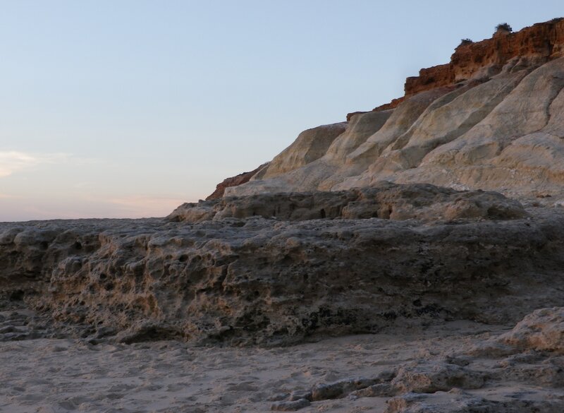 Rocky Cliff at Beach