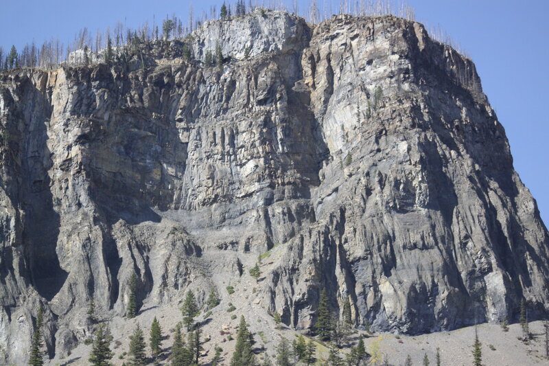 Rocky Cliff Face — Gray, Dramatic