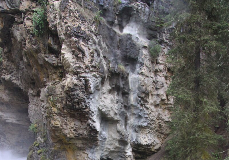 Rocky Cliff Face — Gray, Natural, Photograph