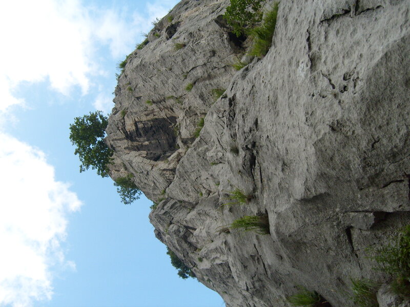 Rocky Cliff Face — Gray, Serene
