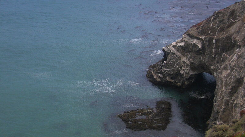 Rocky Cliff with Sea Arch