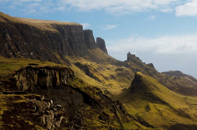 Rocky Cliffs and Hills — Green