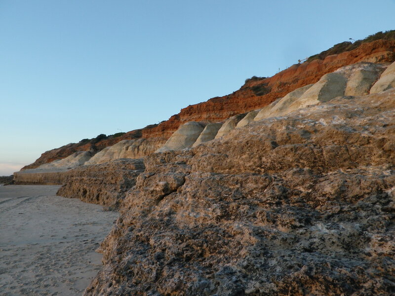 Rocky Cliffs at Beach