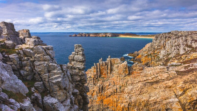 Rocky Coastal Cliffs