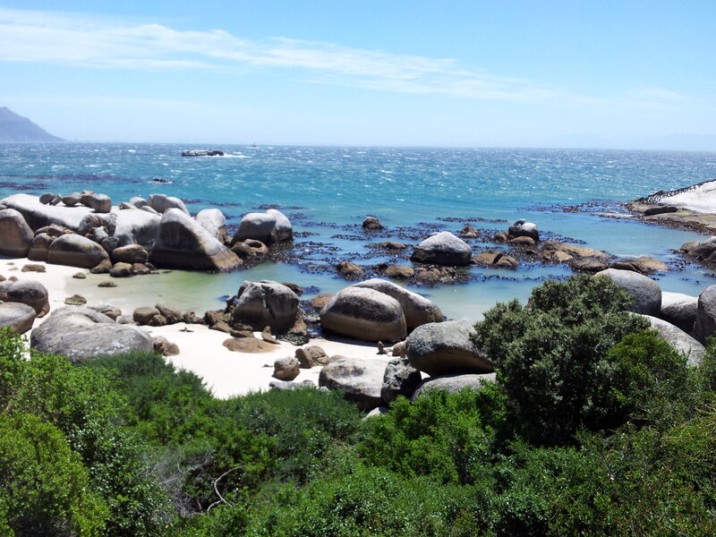 Rocky Coastal Cove — Blue