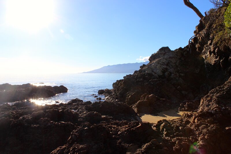 Rocky Coastline at Sunrise