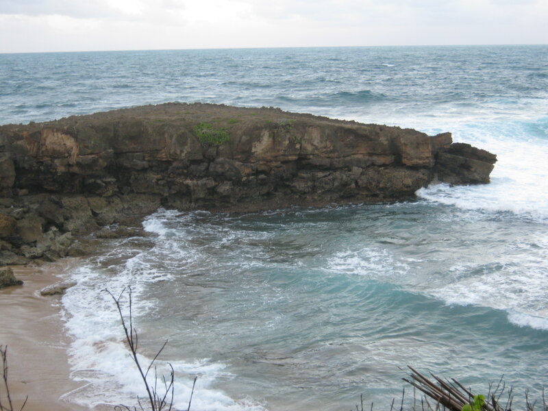 Rocky Coastline — Blue, Calm, Photograph