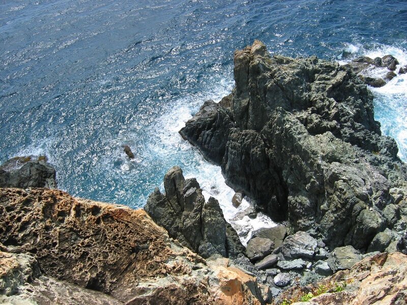 Rocky Coastline — Blue, Dramatic