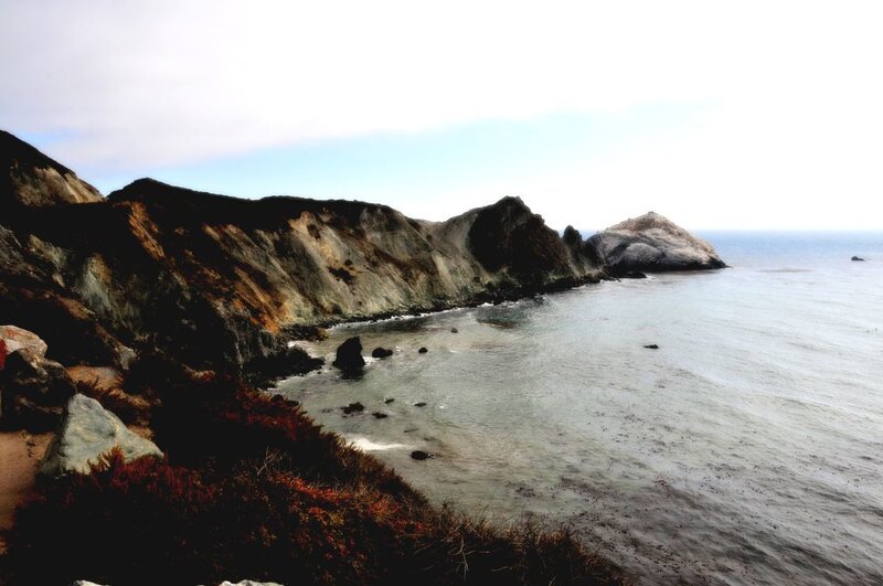 Rocky Coastline — Gray, Serene
