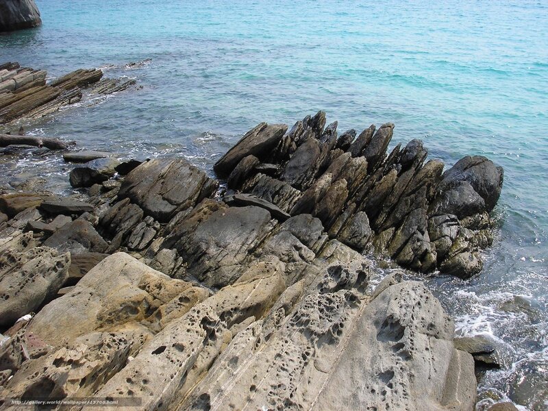 rocky coastline with turquoise water