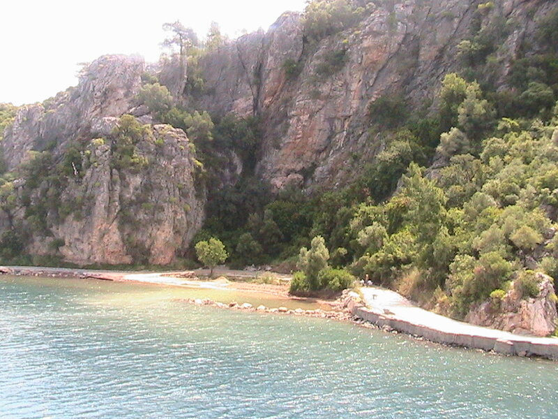 Rocky Coastline with Water