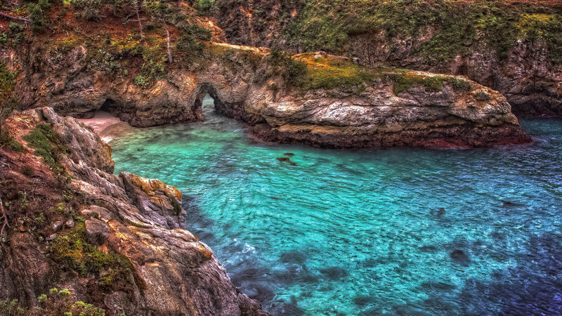 Rocky Cove with Sea Arch