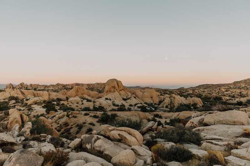Rocky Desert Landscape — Beige