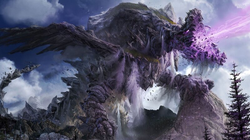 Rocky Dragon Creature