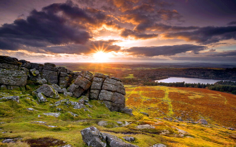 Rocky Hill at Sunset