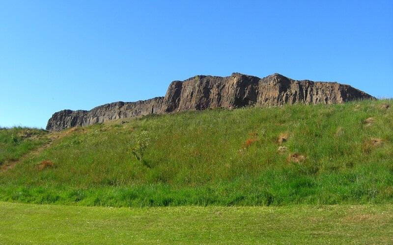 Rocky Hill in Grass