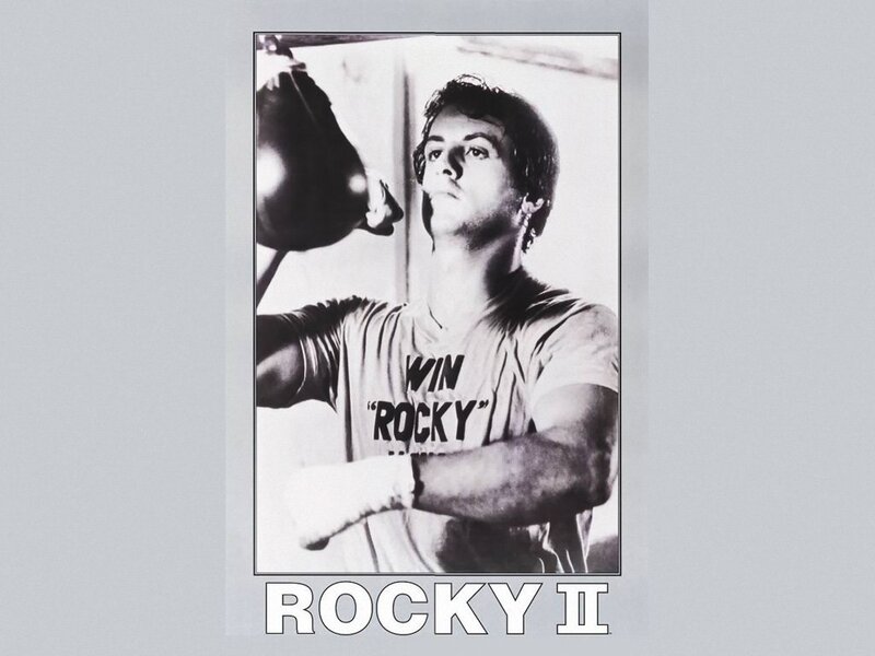 Rocky II movie poster