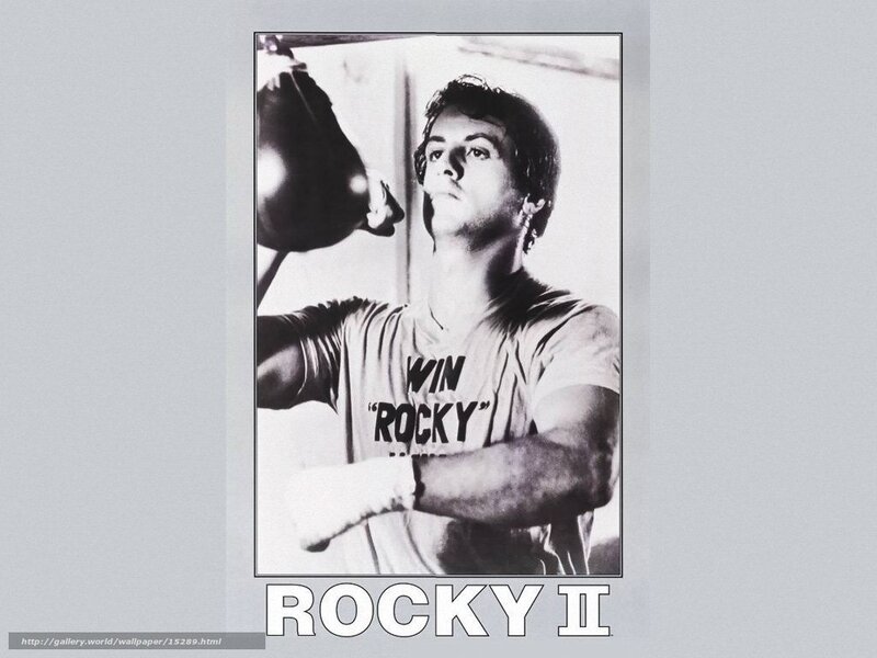 Rocky II movie poster
