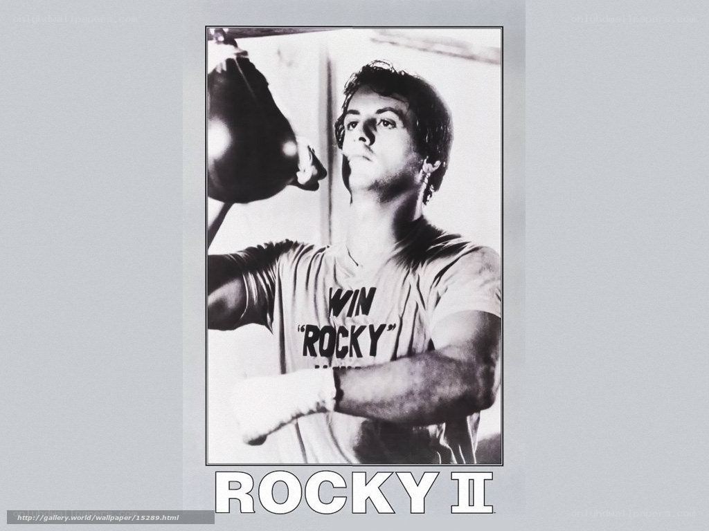 Rocky II movie poster