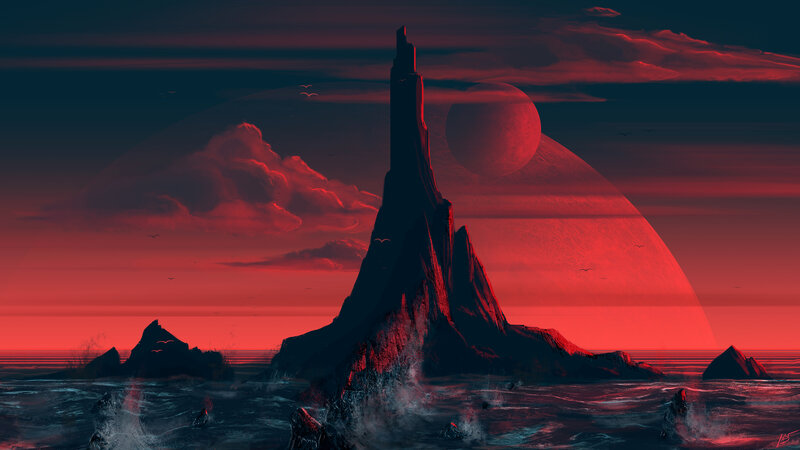 Rocky Island Formation — Red