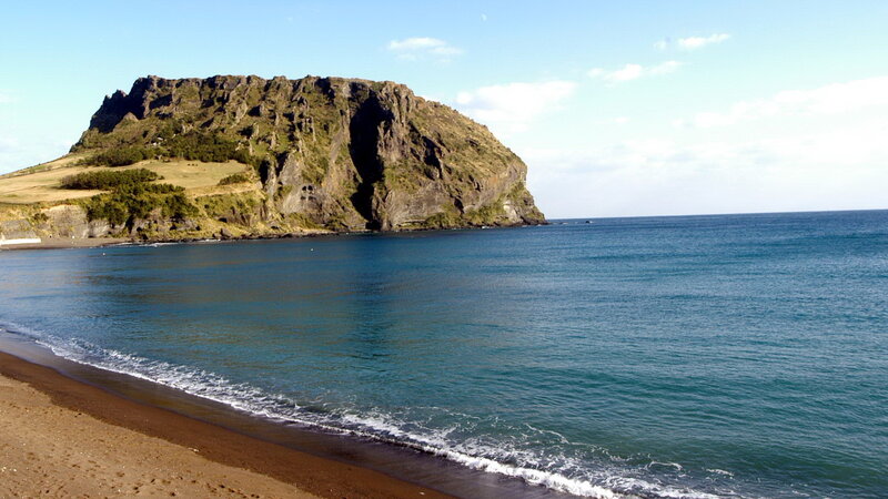 Rocky Island in Bay