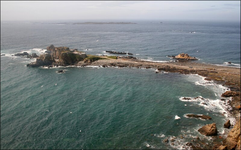 Rocky Island with Fort