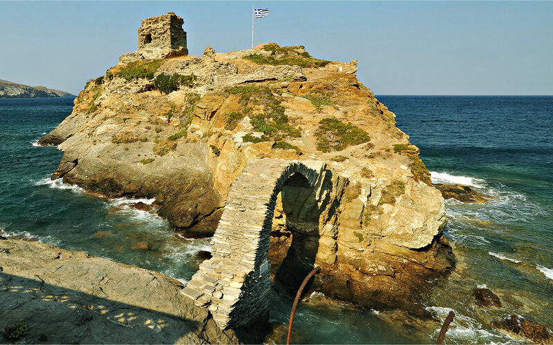 Rocky Island with Tower