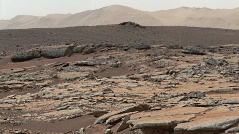 Rocky Martian Surface