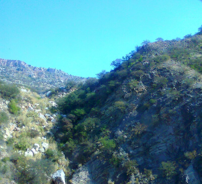 Rocky Mountain Canyon — Blue