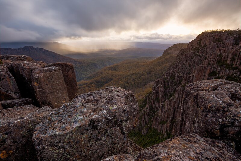 Rocky Mountain Canyon — Brown