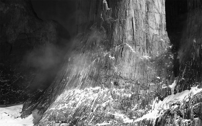 Rocky Mountain Cliff — Black
