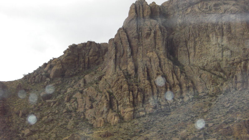 rocky mountain cliff