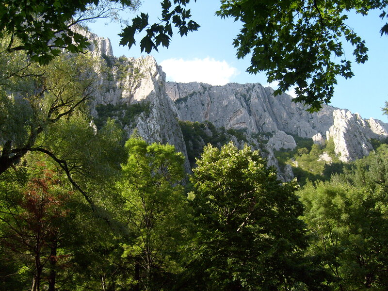 Rocky Mountain Cliffs — Green