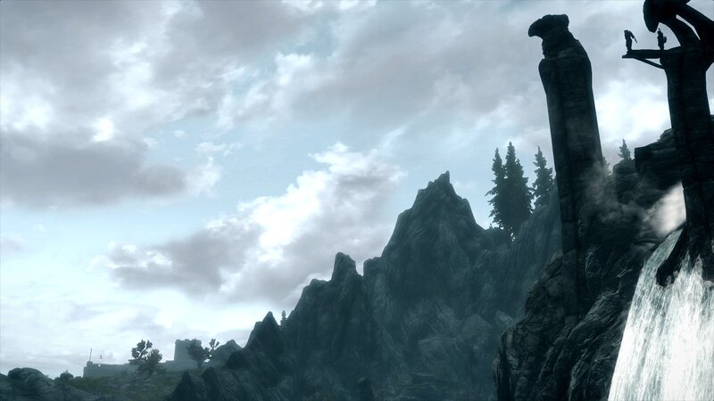 Rocky Mountain Landscape — Gray, Dramatic, Afternoon