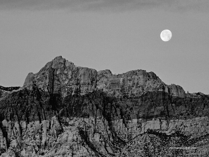 Rocky Mountain Peak — Black