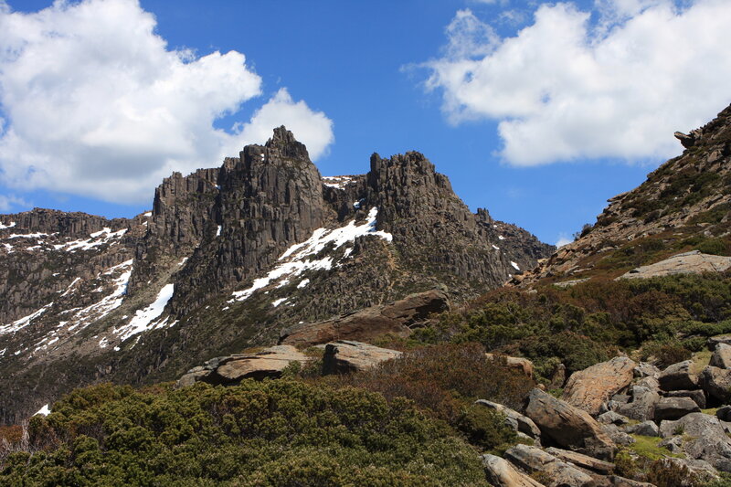 Rocky Mountain Peak — Blue
