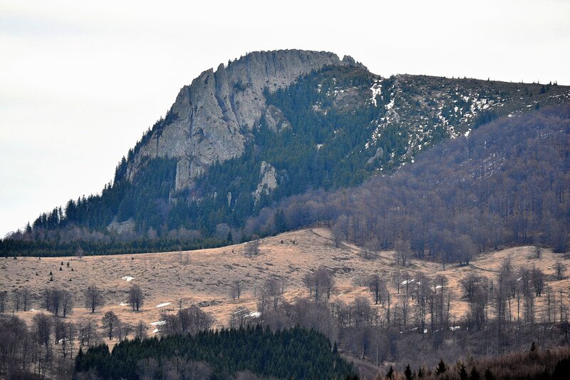 Rocky Mountain Peak — Brown