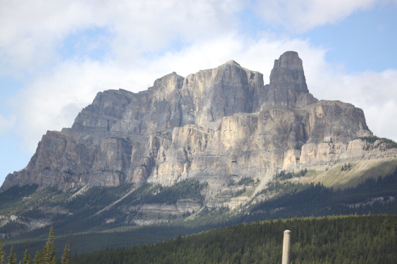 Rocky Mountain Peak — Gray, Dramatic, Afternoon, Photograph