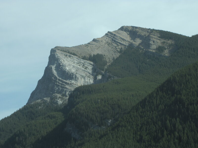 Rocky Mountain Peak — Green, Serene, Afternoon, Photograph, Forest, Sky