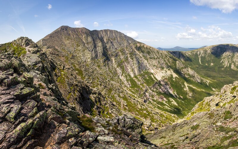 Rocky Mountain Peak — Green, Serene, Afternoon, Photograph, Valley