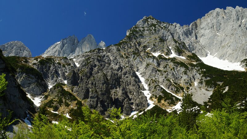 Rocky Mountain Peaks — Blue, Dramatic