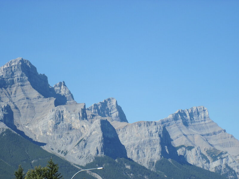 Rocky Mountain Peaks — Blue, Serene, Afternoon