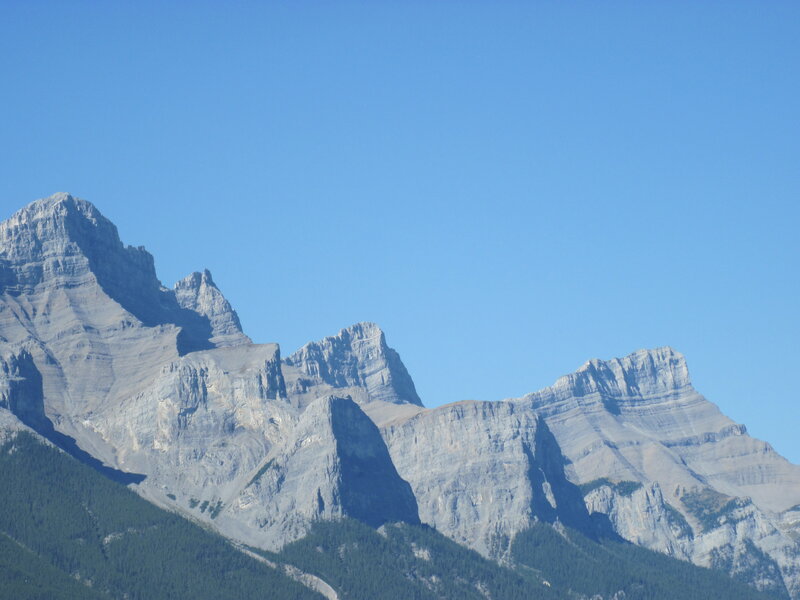 Rocky Mountain Peaks — Blue, Serene