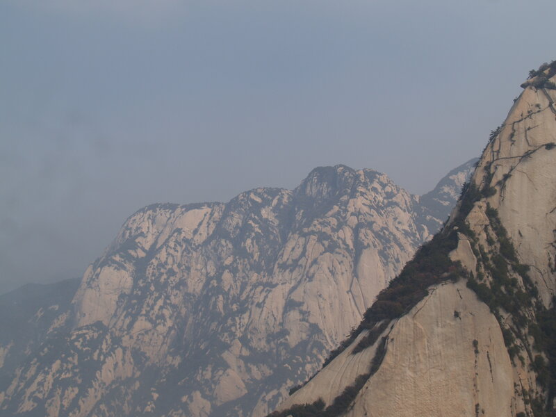 Rocky Mountain Peaks — Gray, Hazy