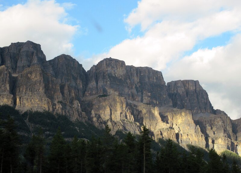Rocky Mountain Range — Blue, Dramatic
