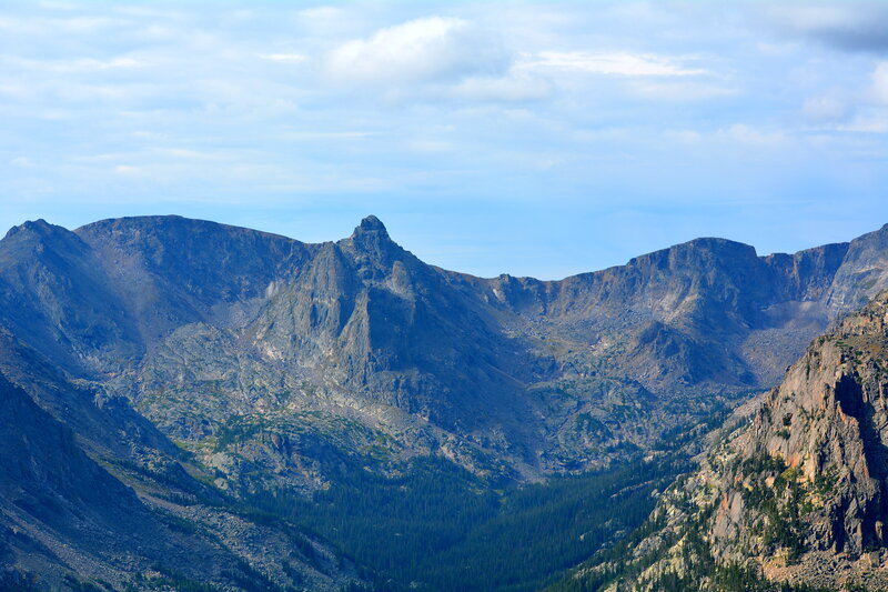 Rocky Mountain Range — Blue, Serene, Afternoon, Photograph, Mountains