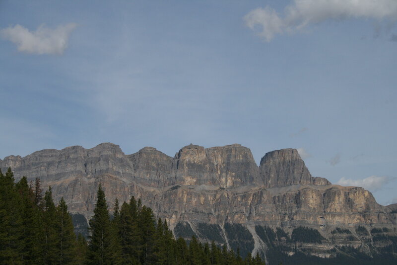 Rocky Mountain Range — Blue, Serene, Afternoon, Photograph