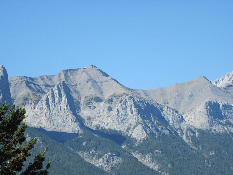 Rocky Mountain Range — Blue, Serene, Afternoon