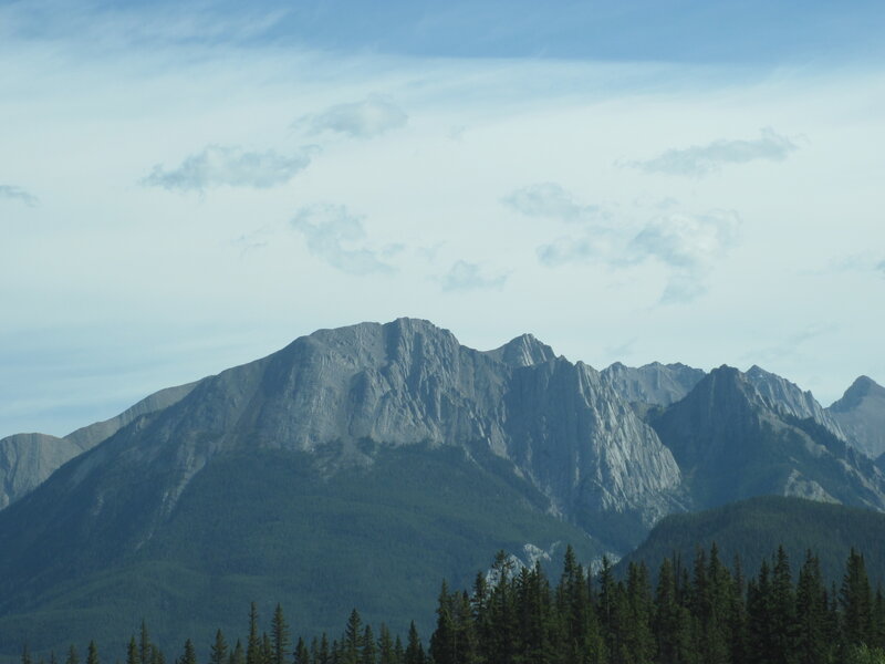 Rocky Mountain Range — Blue, Serene