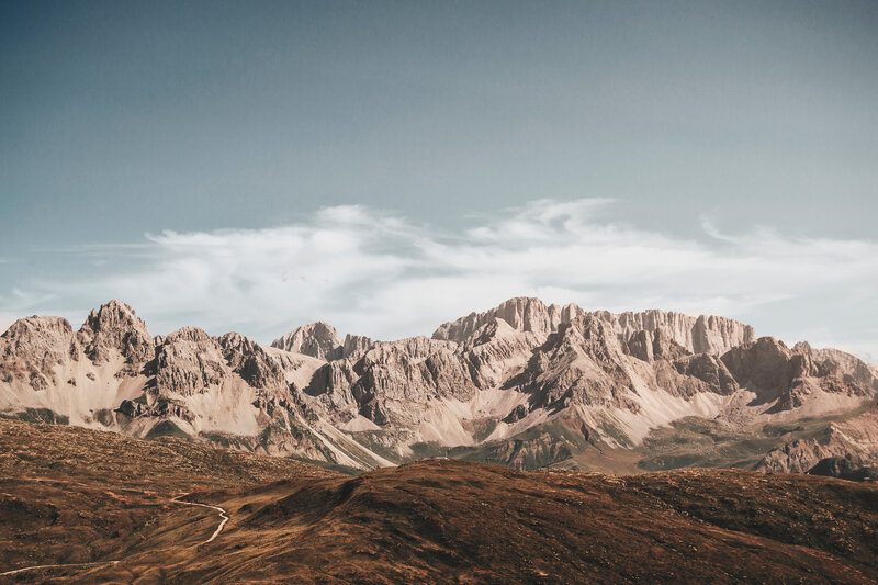 Rocky Mountain Range — Brown, Serene